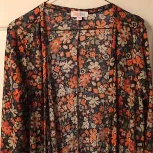 Lularoe Sarah duster - size M
